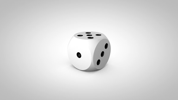 サイコロ 2個セット3dモデル Turbosquid