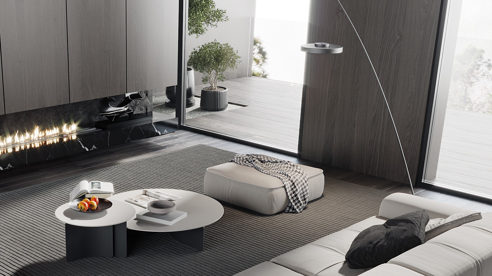 Modern Living Room 3D Model - TurboSquid 2166970
