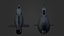 borei submarine alexander 3D model