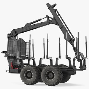 Log Loader Trailer Dirty
