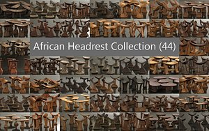 44 African Neckrest Collection