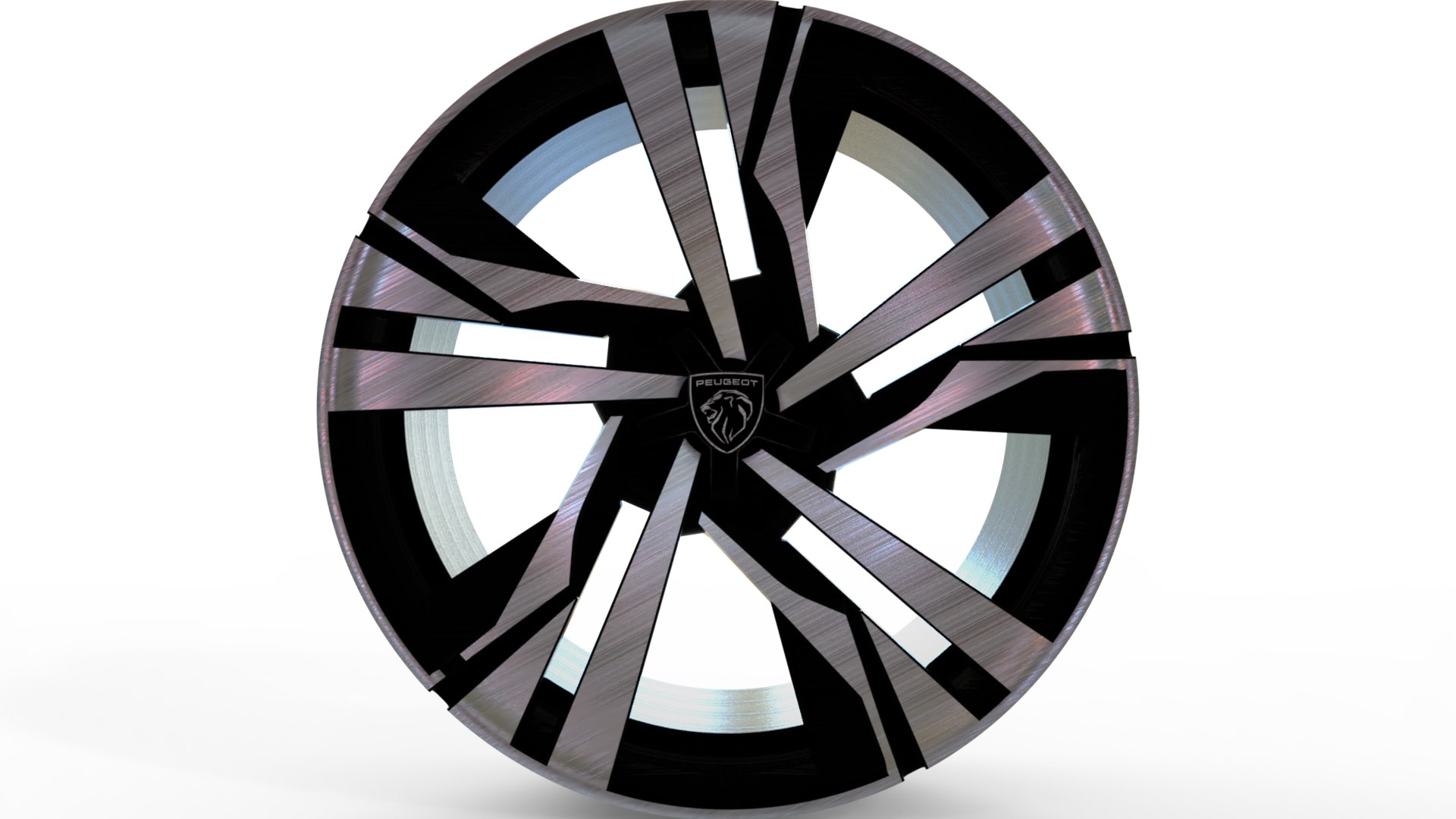 PEUGEOT 508 RIM 3D MODELING STL 3D Model - TurboSquid 2271953