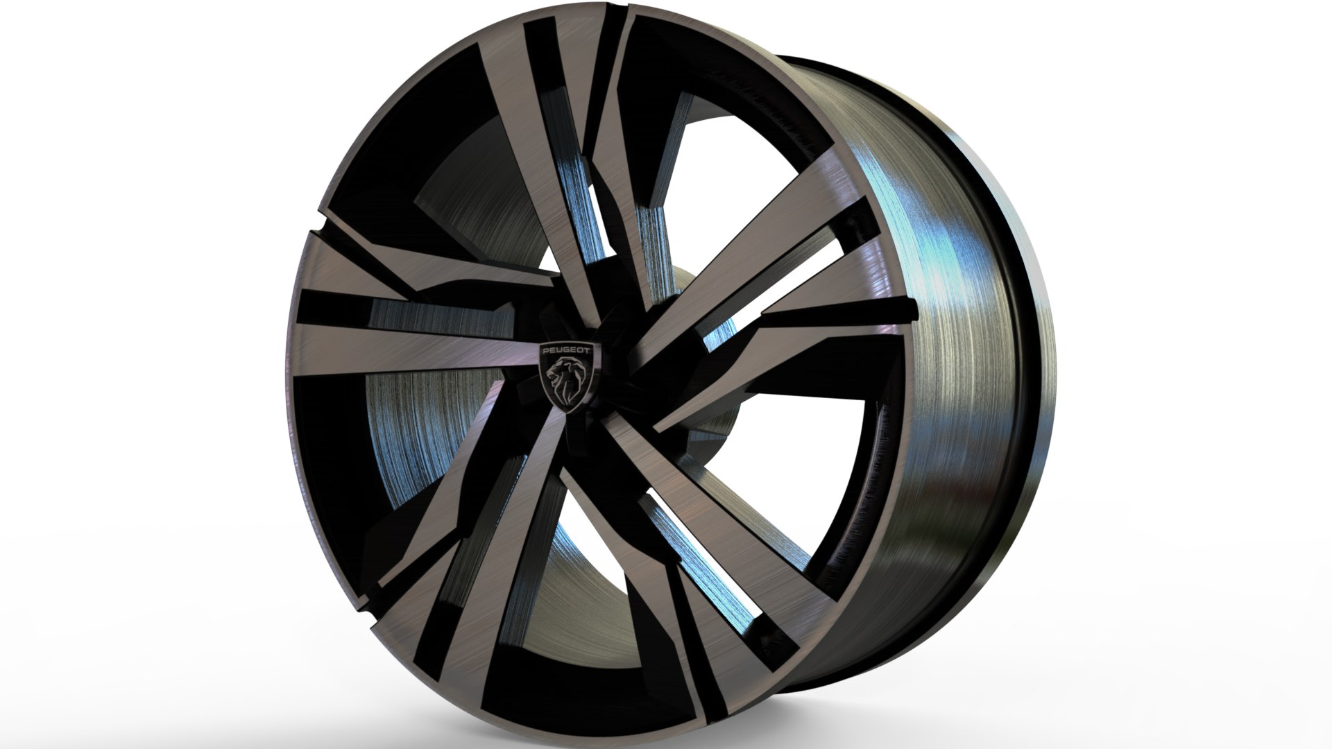 PEUGEOT 508 RIM 3D MODELING STL 3D Model - TurboSquid 2271953