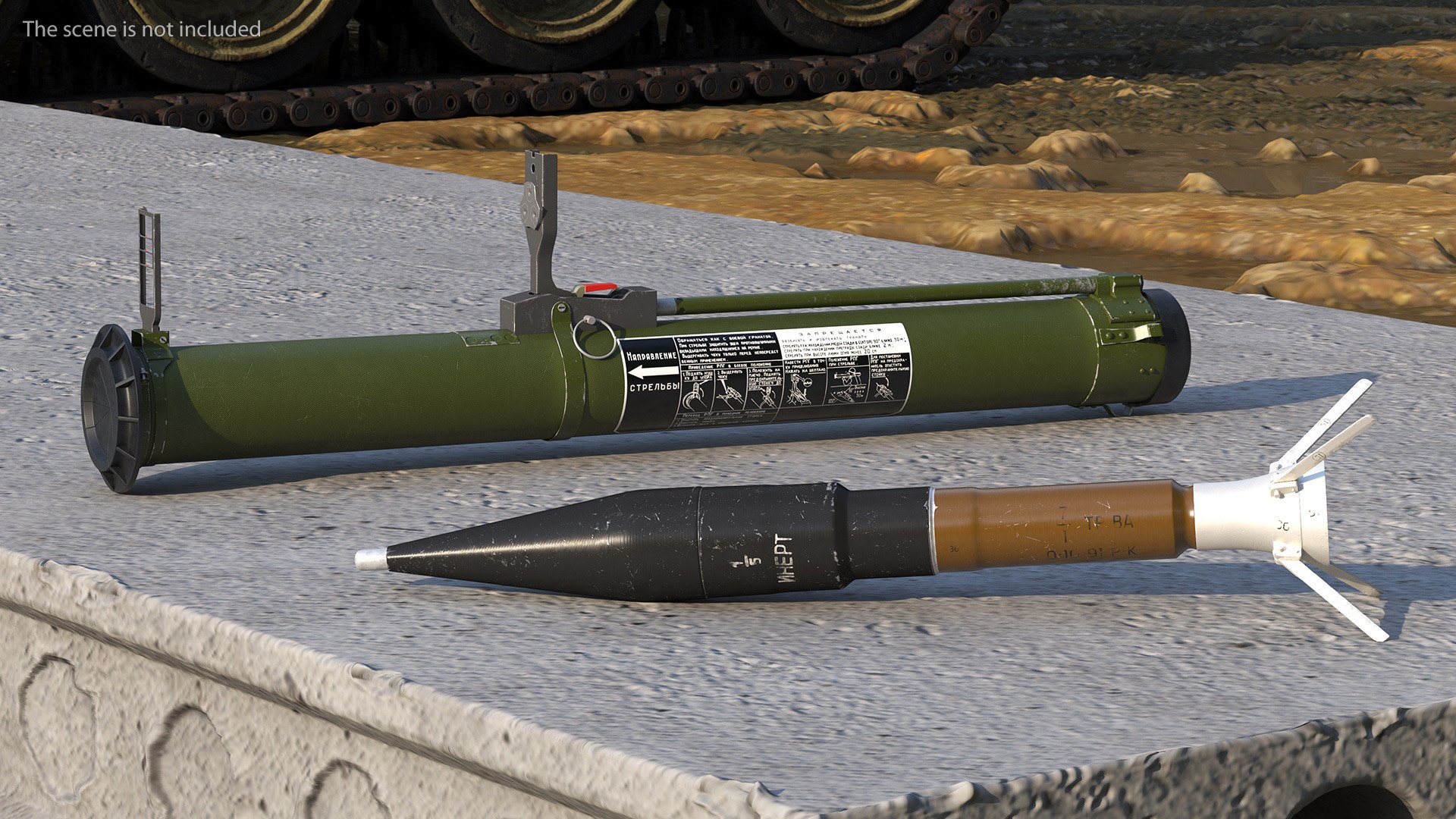 RPG 26 Aglen Russian Grenade Launcher Model - TurboSquid 2088456