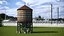 3D Vintage Water Tower Structure