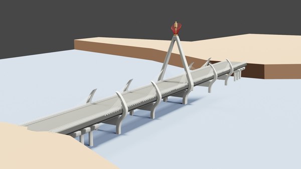 modelo 3d Dar es salaam Surrender Bridge - TurboSquid 2102293