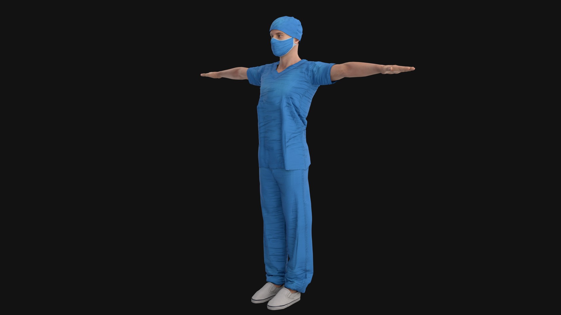 3D Model Doctor Rigged - TurboSquid 2249946