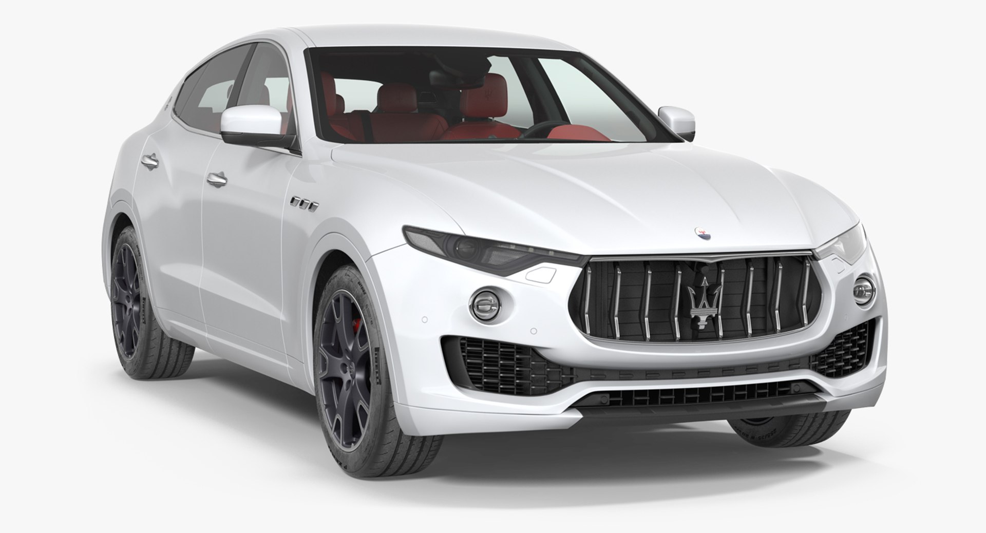 Maserati Levante 2017 3D model preview