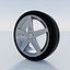 3D mercedes-benz amg wheel