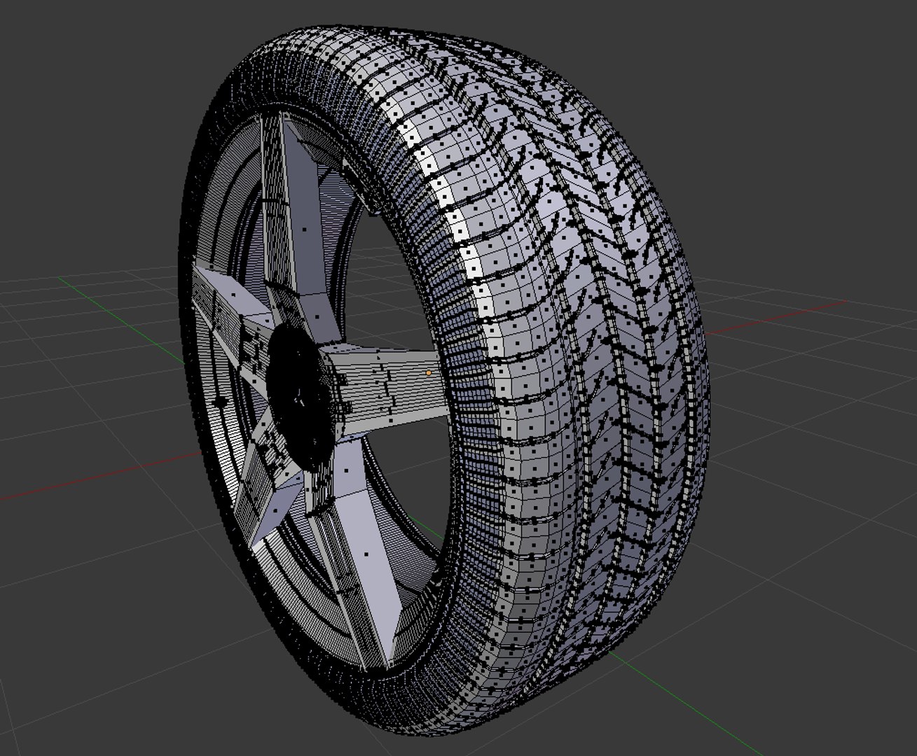3D Mercedes-benz Amg Wheel - TurboSquid 1378966