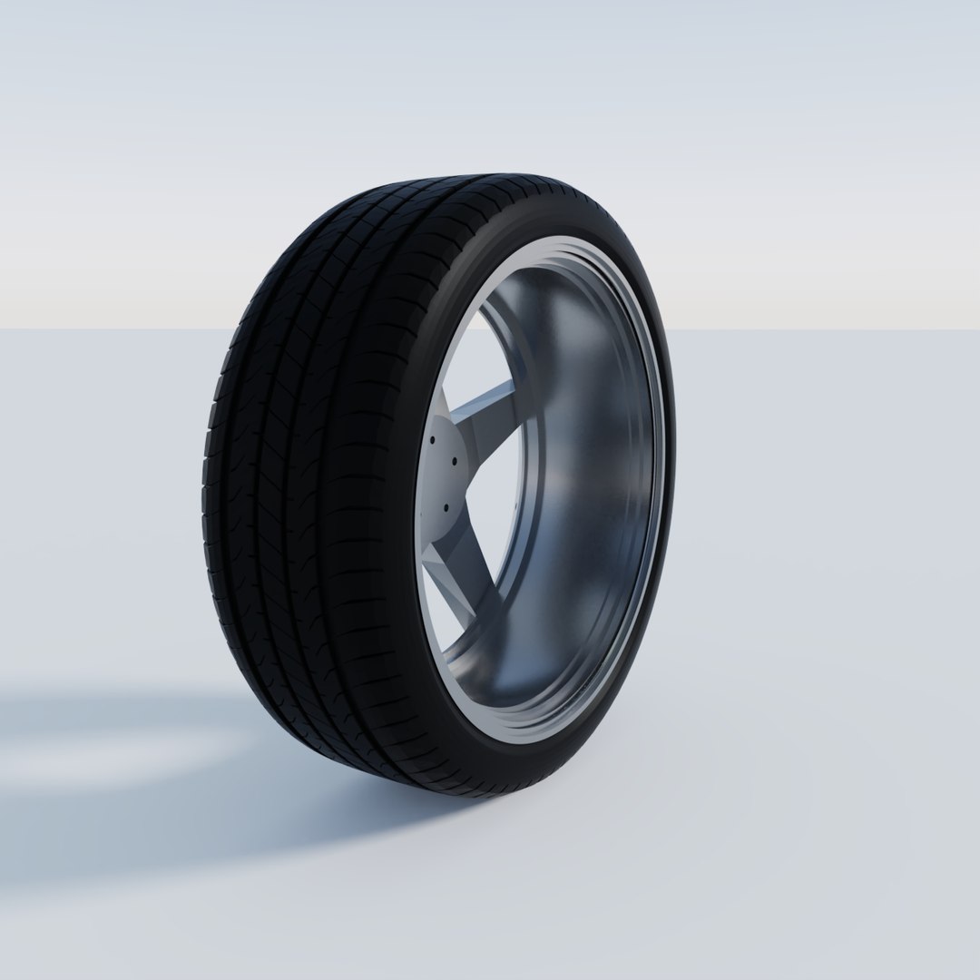 3D Mercedes-benz Amg Wheel - TurboSquid 1378966