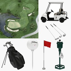golf course 3D