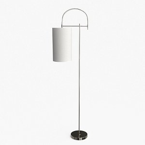 Oden Floor Lamp Metallic 3D model