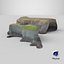 Basalt Coast Cliff Formation - 3D PBR Model1