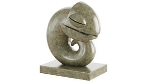 Decorative sculpture Chameleon