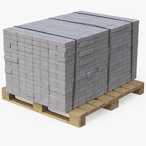 Paving slabs on a Europallet