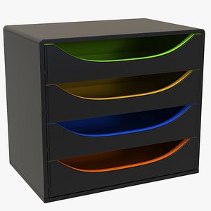 3D Drawer Storage File