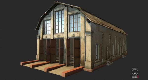 3d warehouses depot games model