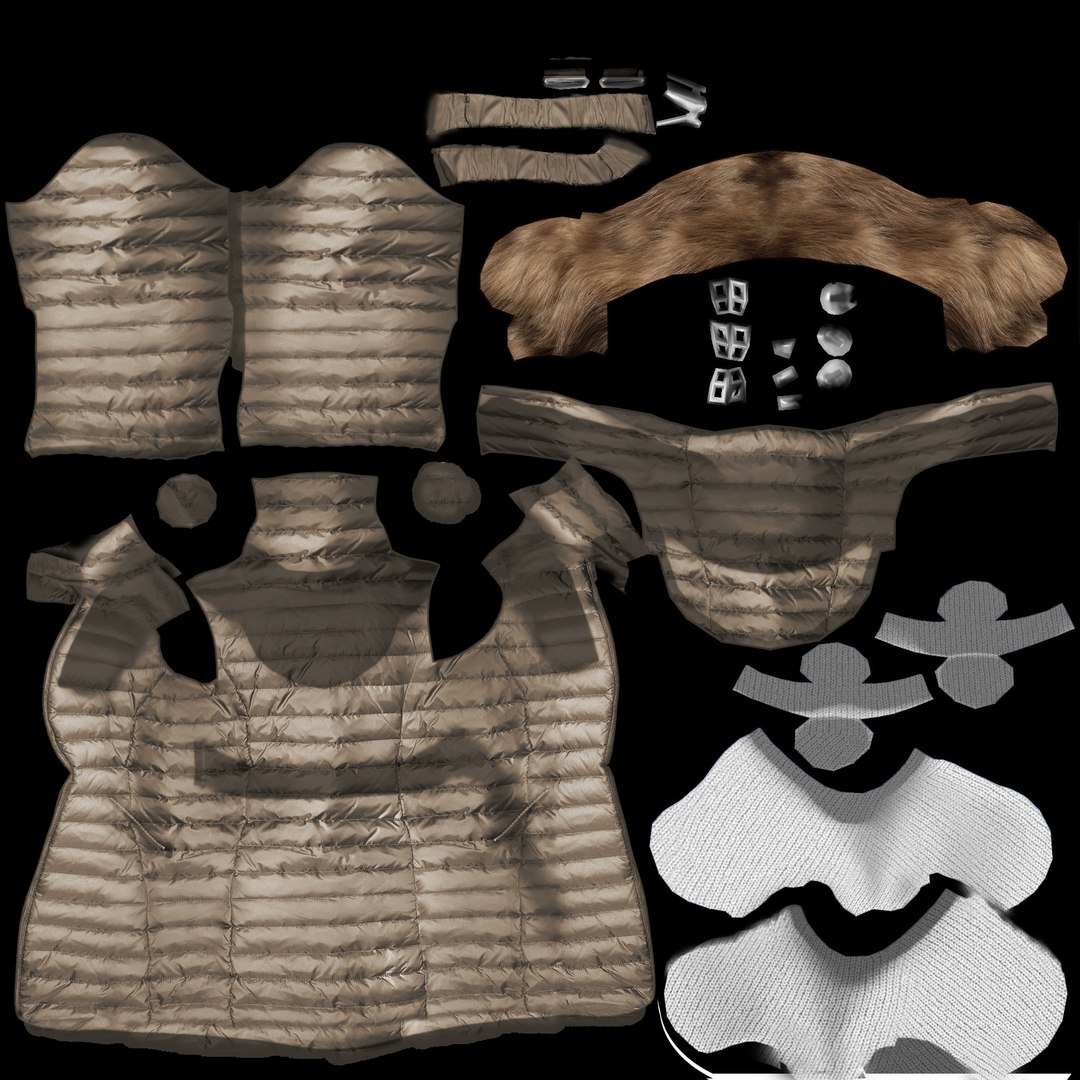 Fur Padded Winter Coat With Mittens 3D model https://p.turbosquid.com/ts-thumb/7s/bnSDUe/XZ/texturemap3/jpg/1684566033/1920x1080/fit_q87/7115f712e692de29e63e05f9a9b9fe67739667f5/texturemap3.jpg