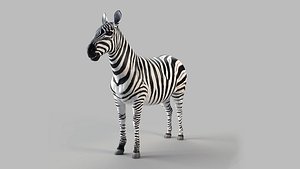 zebra rigged 3D