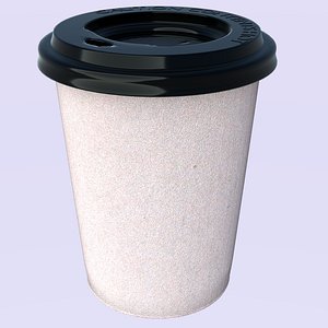 paper cup 3D model
