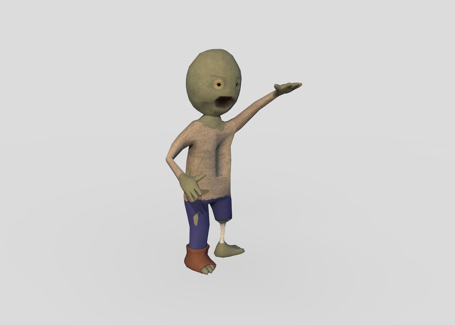 3D low-poly zombies https://p.turbosquid.com/ts-thumb/7s/jugoKL/6hybQS64/zombie_front/jpg/1587984752/1920x1080/fit_q87/a5b7ce4a8bdf7e9da39146a6367e011c00eb62be/zombie_front.jpg