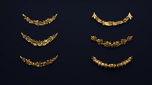Classic decor ornament v09