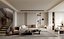 Modern living room dining room