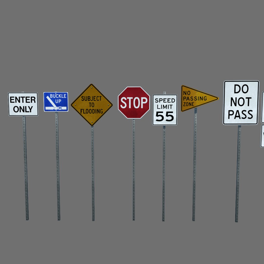 3ds Max Limit Signs