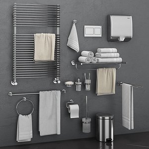 Bathroom accessories Grohe Atrio set 67