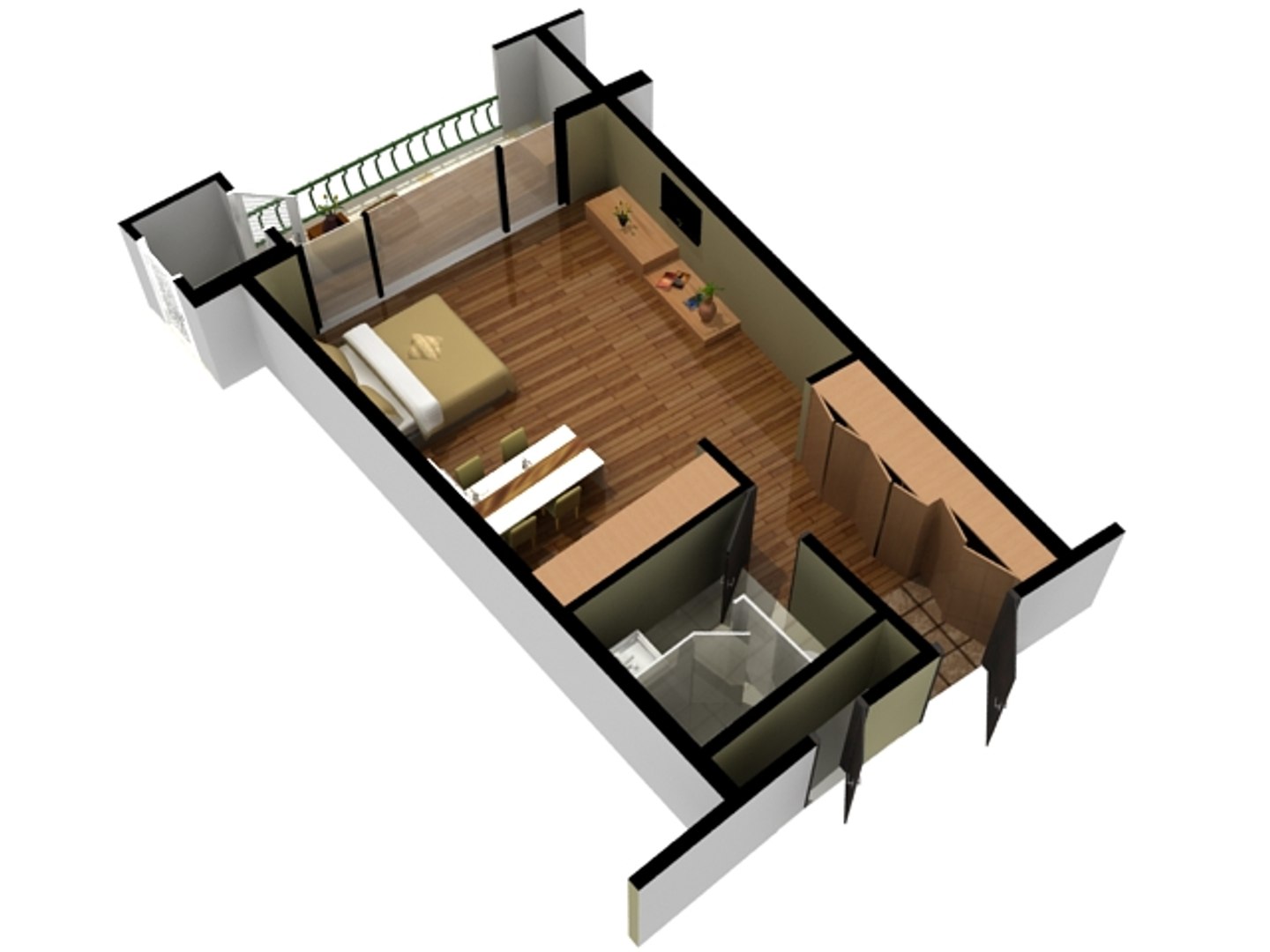 Floor Plan Doll House S