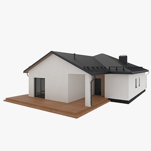 3D model Modern house