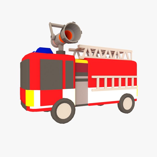 3D Fire truck model - TurboSquid 1794199