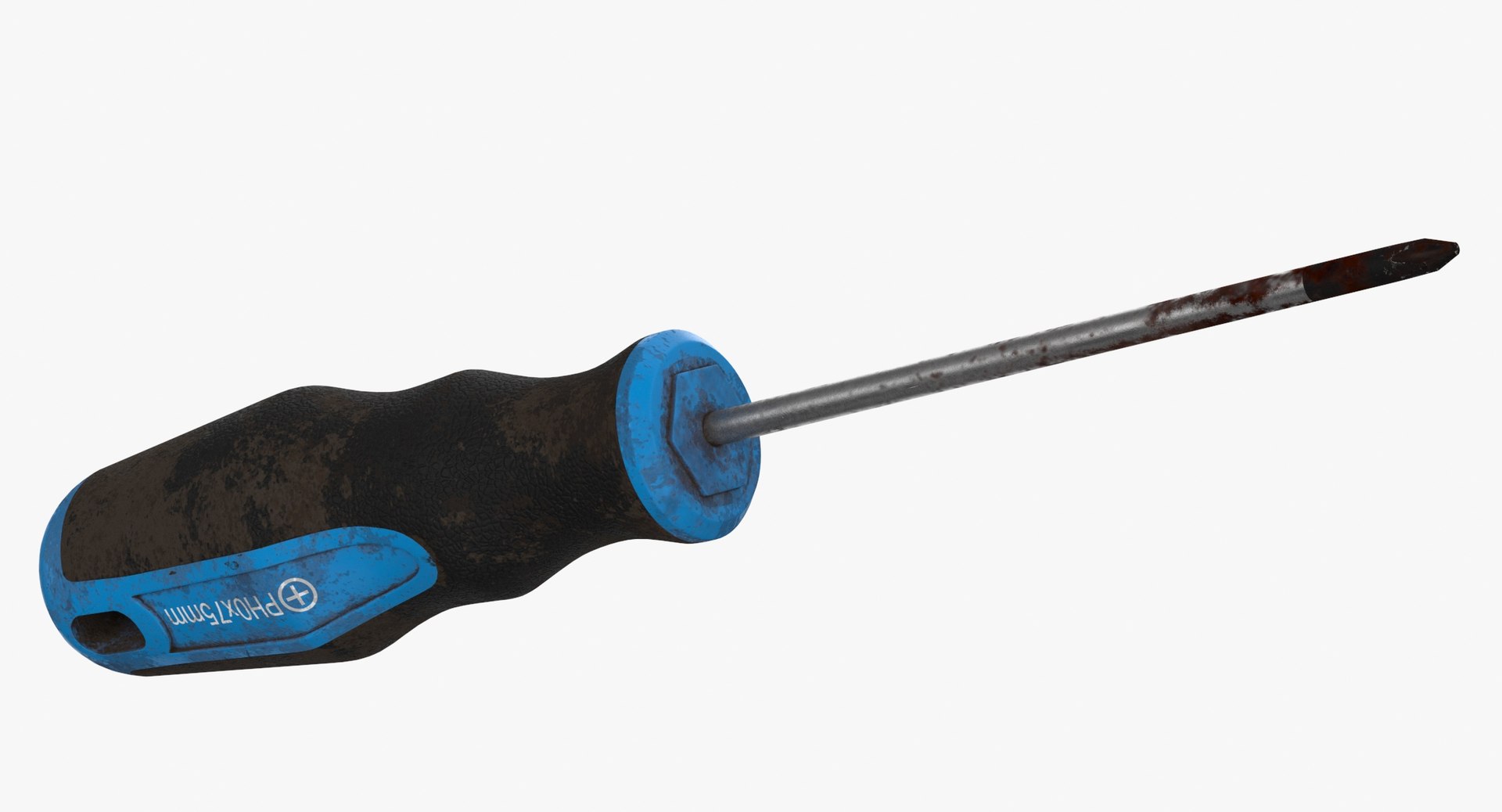 3D Screwdriver 03 Clean And Dirty Model - TurboSquid 2101918