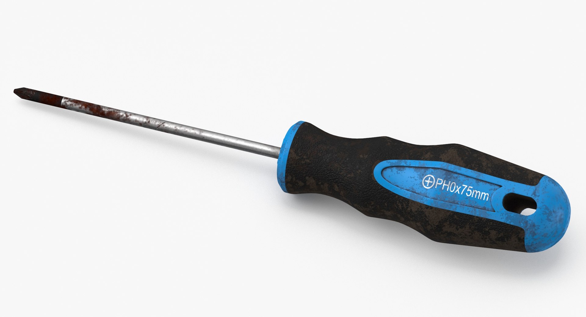 3D Screwdriver 03 Clean And Dirty Model - TurboSquid 2101918