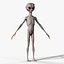 Humanoid Grey Alien - Rigged