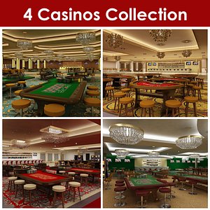 4 casinos 3d max