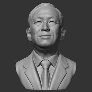 3D Syngman Rhee 3D print model