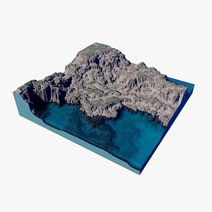 TERRAIN COASTLINE 01 4K