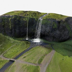Waterfall in Iceland