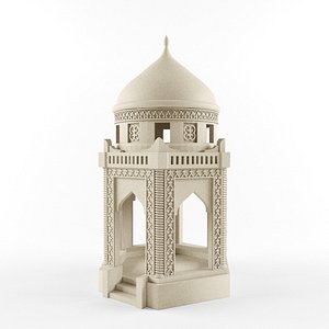 kazakhs mausoleum 3d model