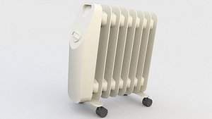 LowPoly Radiator Electric Oil Filled Convection Heater  (5)