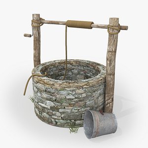 3D Old Well model