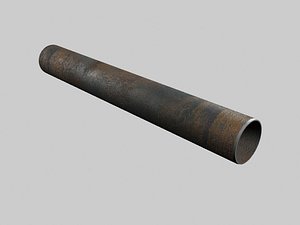 3D Steel pipes