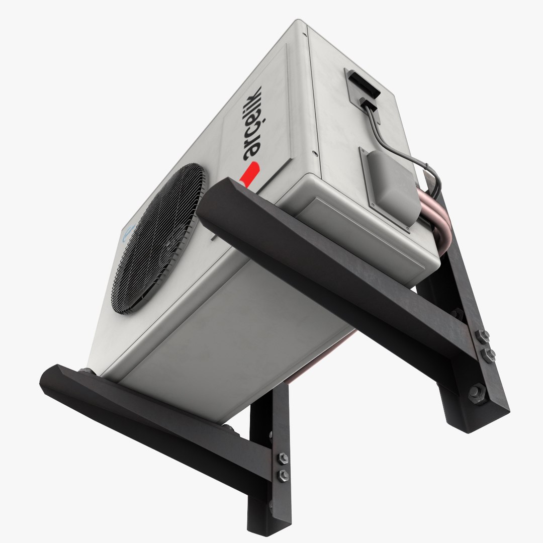 Air Conditioner Outdoor Unit 3D Model - TurboSquid 1394556