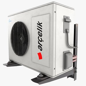 air conditioner outdoor unit 3D model