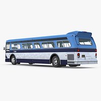 Transit Bus Flxible New Look 1970 Simple Interior