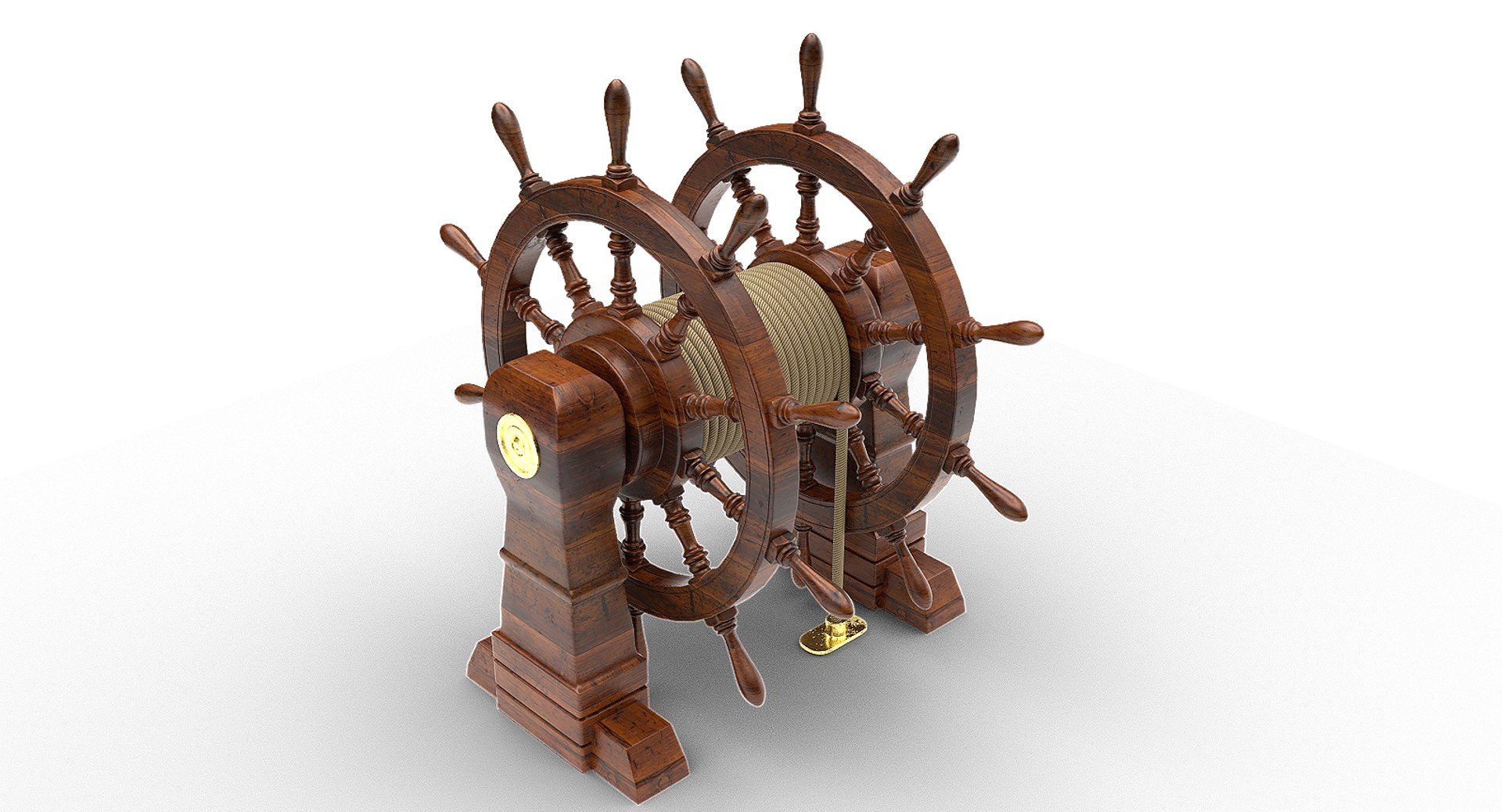 Ship Helm Model - TurboSquid 1282884