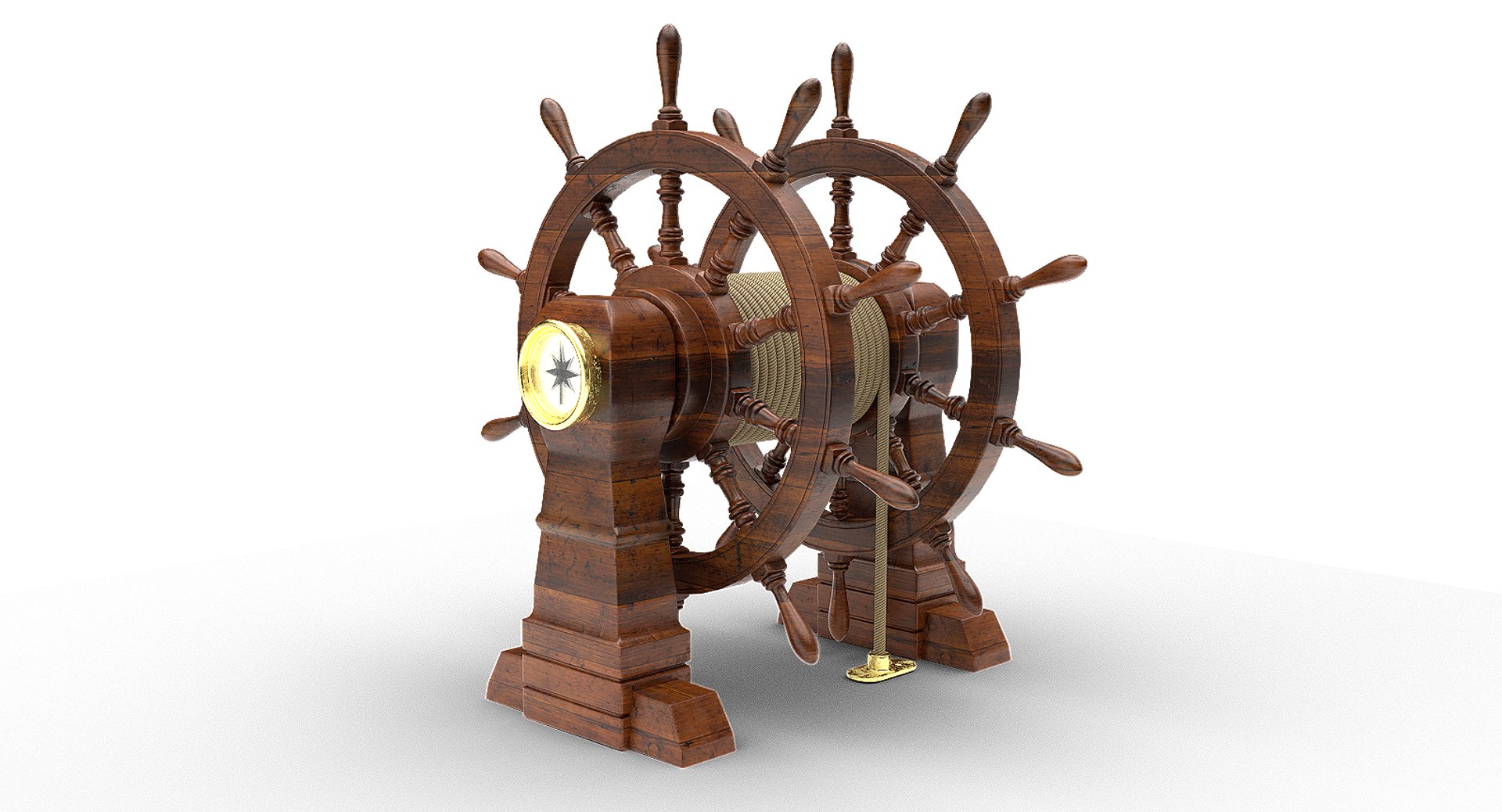 Ship Helm Model - TurboSquid 1282884