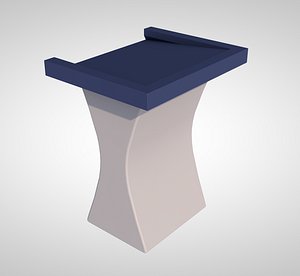 3D speech podium